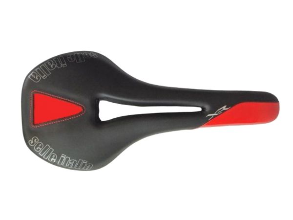 Asiento Selle Italia XR FeC-Alloy Flow Black Red S2