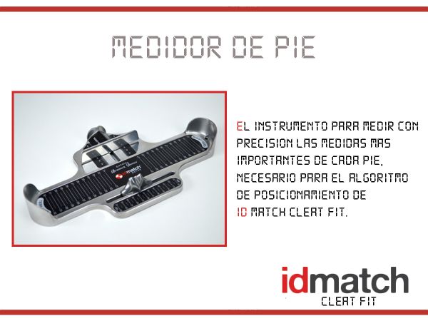 IDMATCH Foot Kit Premium - Medidor de Ajuste de Cala