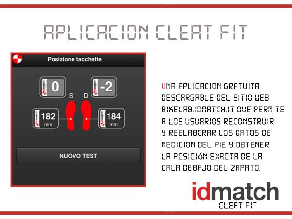 IDMATCH Foot Kit Premium - Medidor de Ajuste de Cala