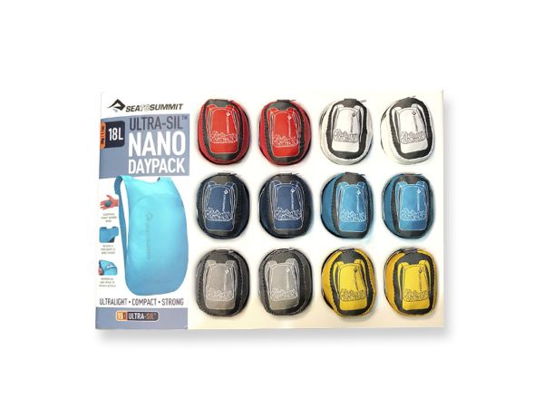 Display 12 Unidades (2x6) Ultra-Sil Nano DayPack Sea To Summit