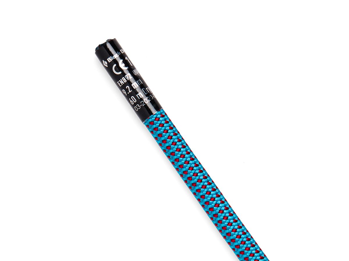 Cuerda 9.2 Black Diamond Dry Edition Babsi Blue-Red