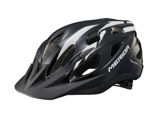 Casco Merida Shadow RD 34 51-56 Black White