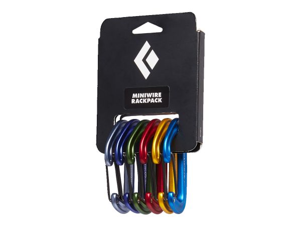 Mosqueton Black Diamond Miniwire Rackpack x6 unid