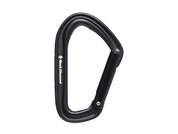 Mosqueton Black Diamond Straight Carabiner Black