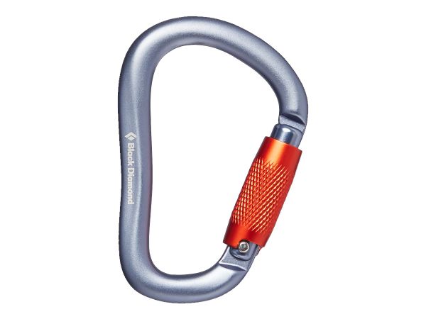 Mosqueton Black Diamond Rocklock Twistlock Carabiner Gray