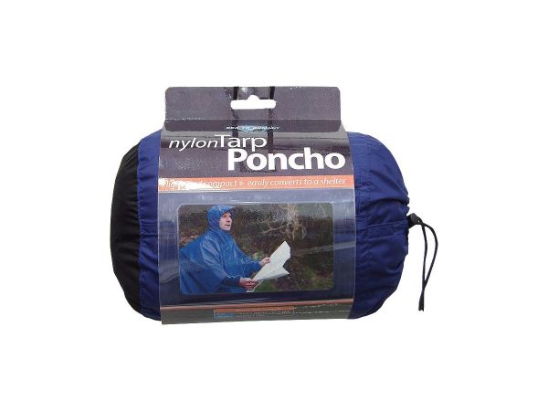 Piloto y Lona Impermeable Sea To Summit 70D Tarp Poncho Blue