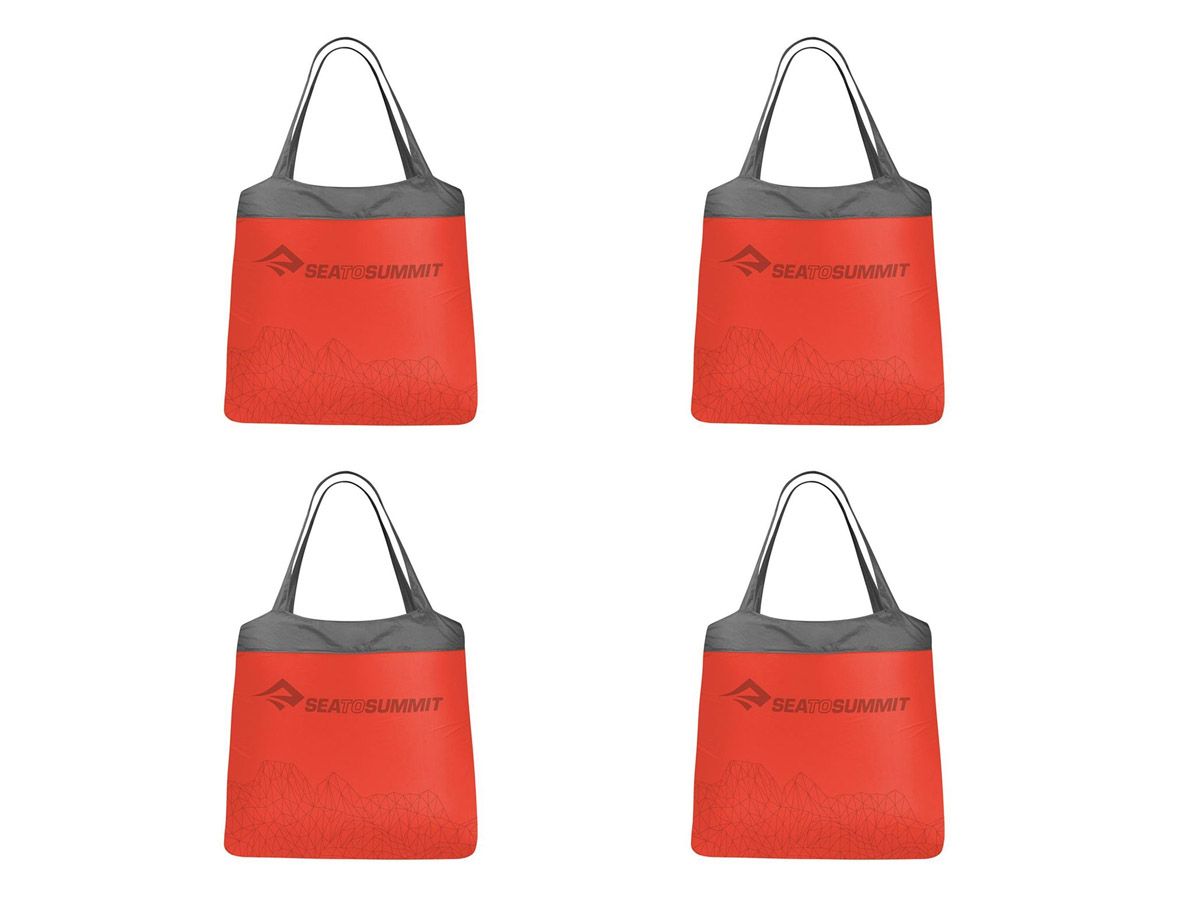Bolsa Sea To Summit Ultra Sil Nano Shopping Bag Red x4 Unid