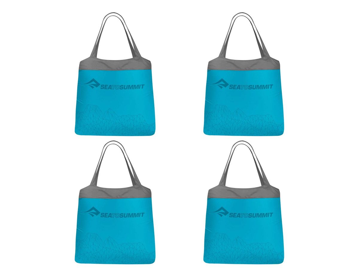 Bolsa Sea To Summit Ultra Sil Nano Shopping Bag Teal Blue x4 Unid