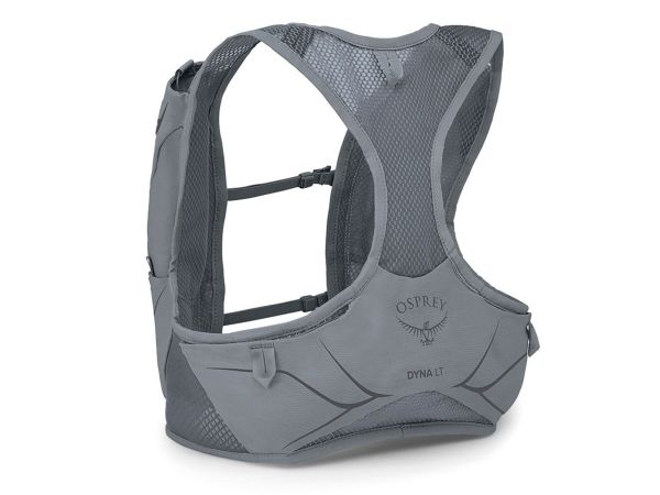 Chaleco Osprey Dyna LT con Dos Soft Flask 360ml Slate Grey