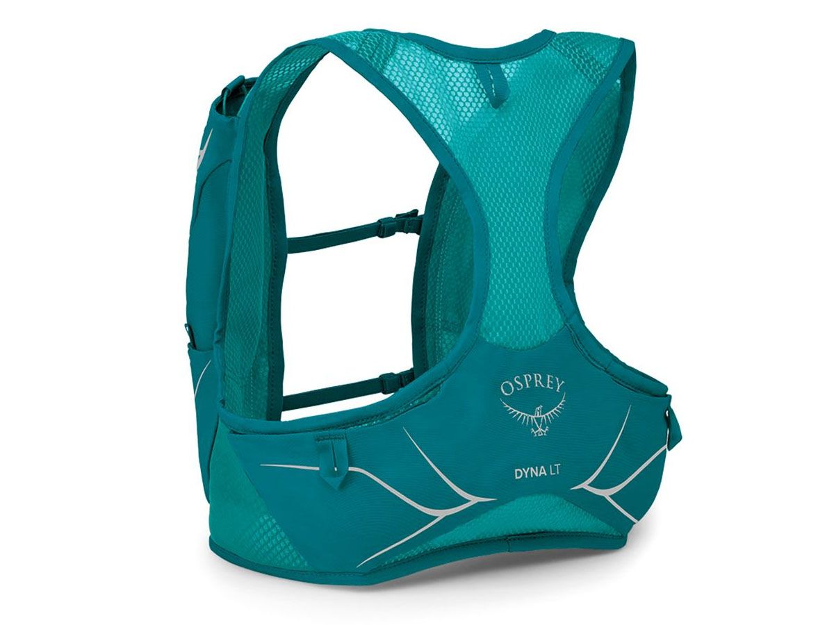 Chaleco Osprey Dyna LT con Dos Soft Flask 360ml Verdigris Green