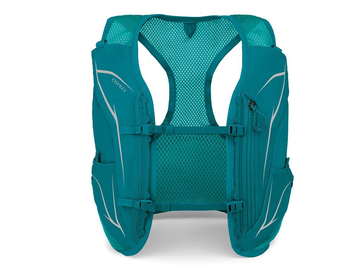 Chaleco Osprey Dyna LT con Dos Soft Flask 360ml Verdigris Green