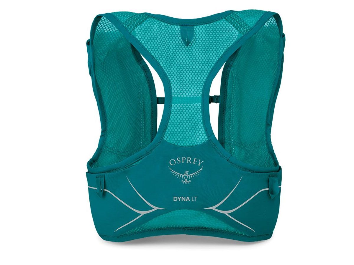 Chaleco Osprey Dyna LT con Dos Soft Flask 360ml Verdigris Green
