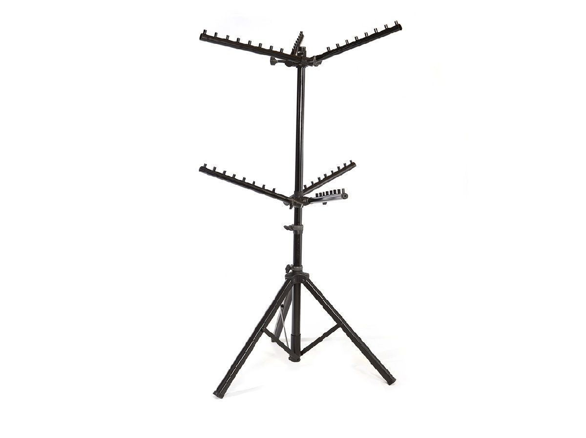 EVENTOS Exhibidor Feedback Sports Tripode Brazo Perchero Ropa Black Broni