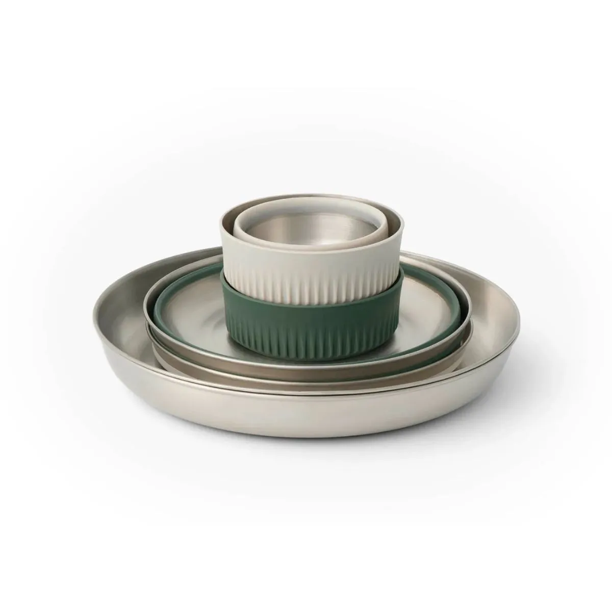 Set de Cocina Sea to Summit de acero inoxidable Detour 6 Piezas