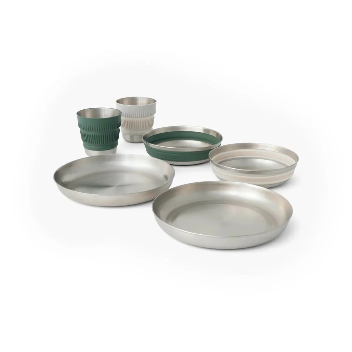 Set de Cocina Sea to Summit de acero inoxidable Detour 6 Piezas