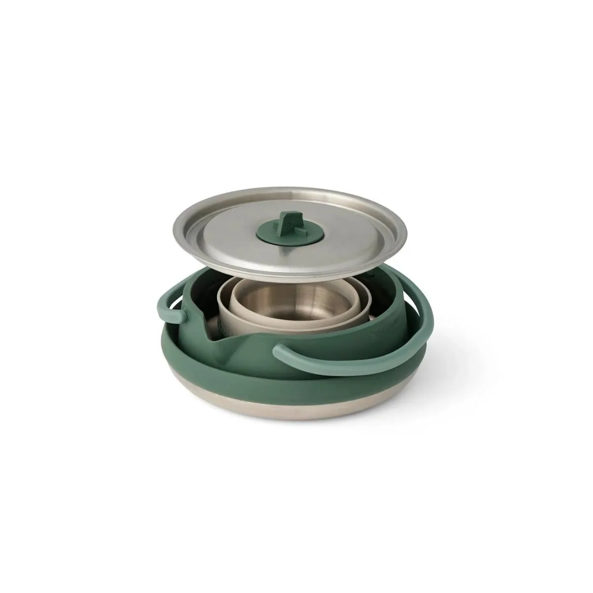 Set de Cocina Sea to Summit de acero inoxidable Detour 3 Piezas