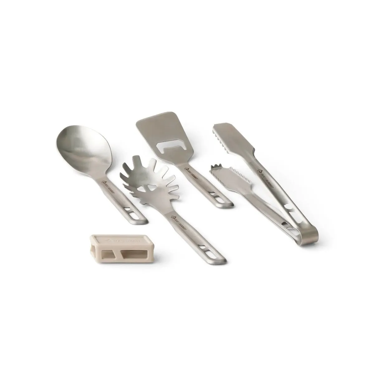 Set Utensillos Sea to Summit Acero Inoxidable Detour 4 Piezas