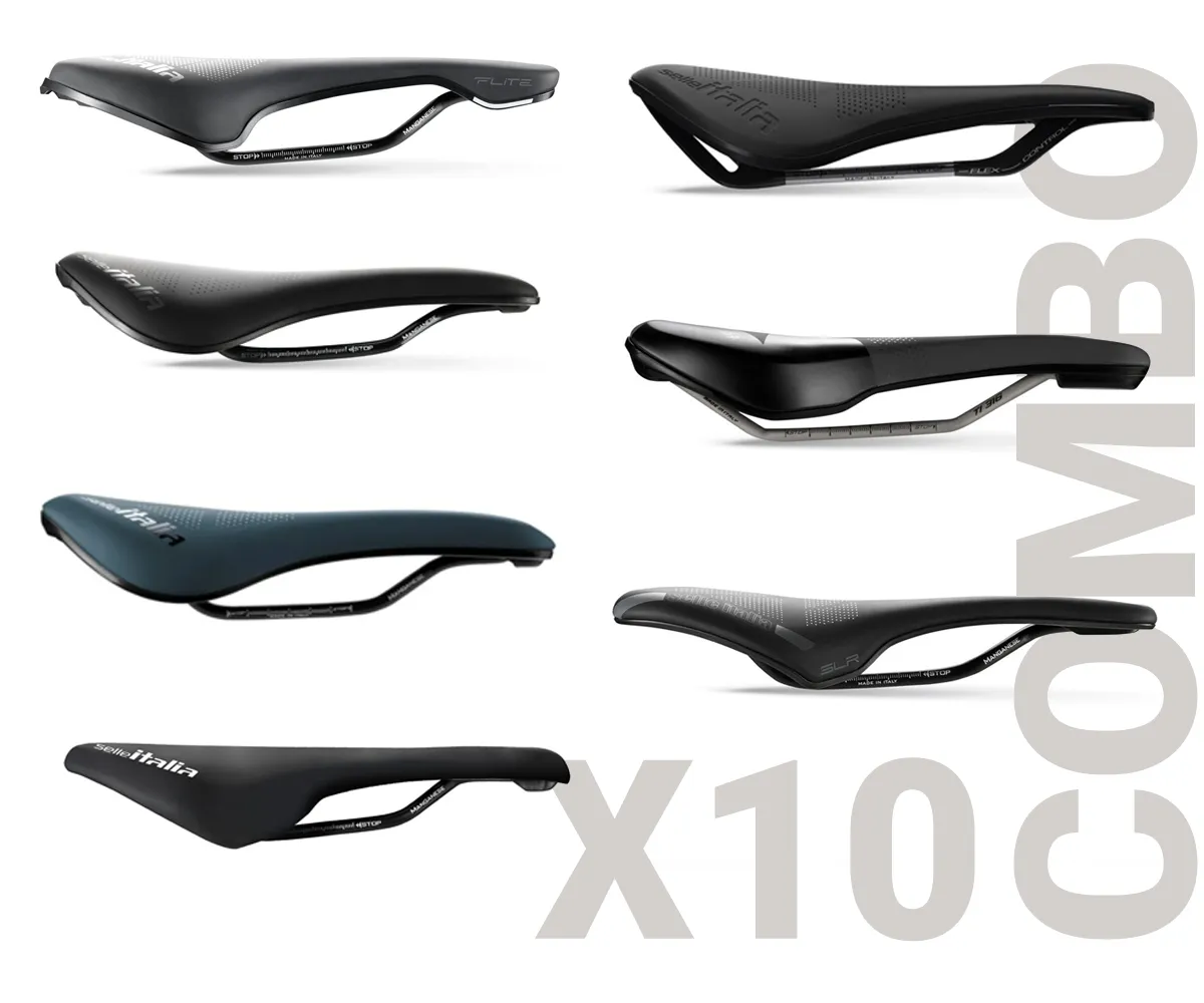 Combo Asientos Selle Italia - Boost - Con Exhibidor