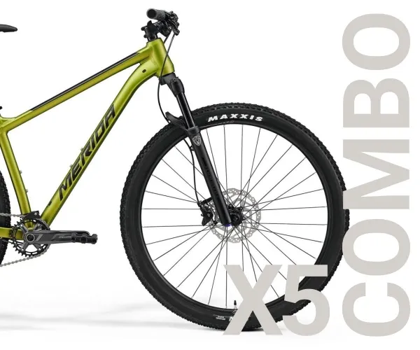 Combo Bicicletas Merida Mix Model Big nine 15-20-60 2x-200-400 - Pack 5