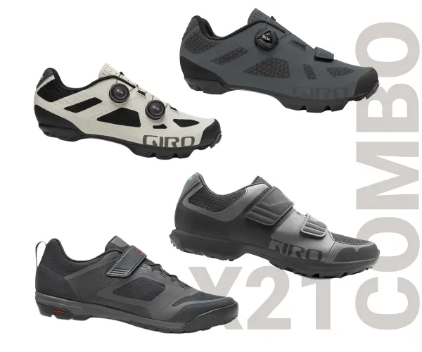 Combo Giro - Zapatillas MTB - Exhibición