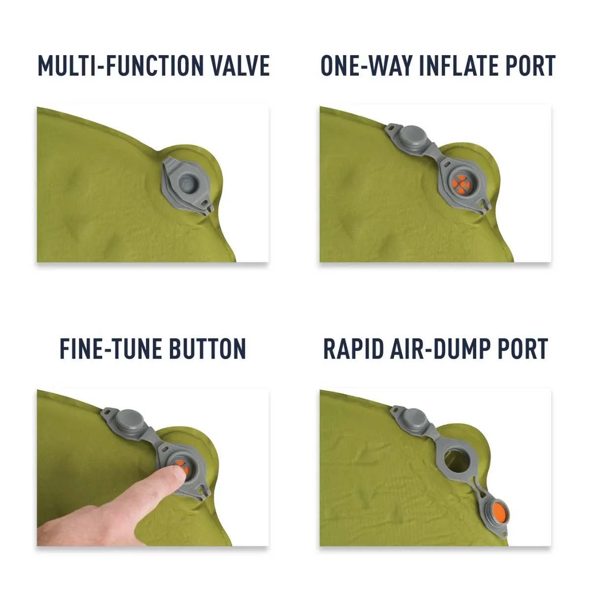 Aislante Autoinflable Sea To Summit Camp Mat SI Olive