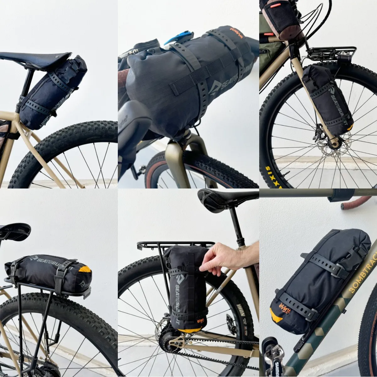 Bolsa Estanca Sea to Summit Evac Bikepack Dry Bag Set 3.7L