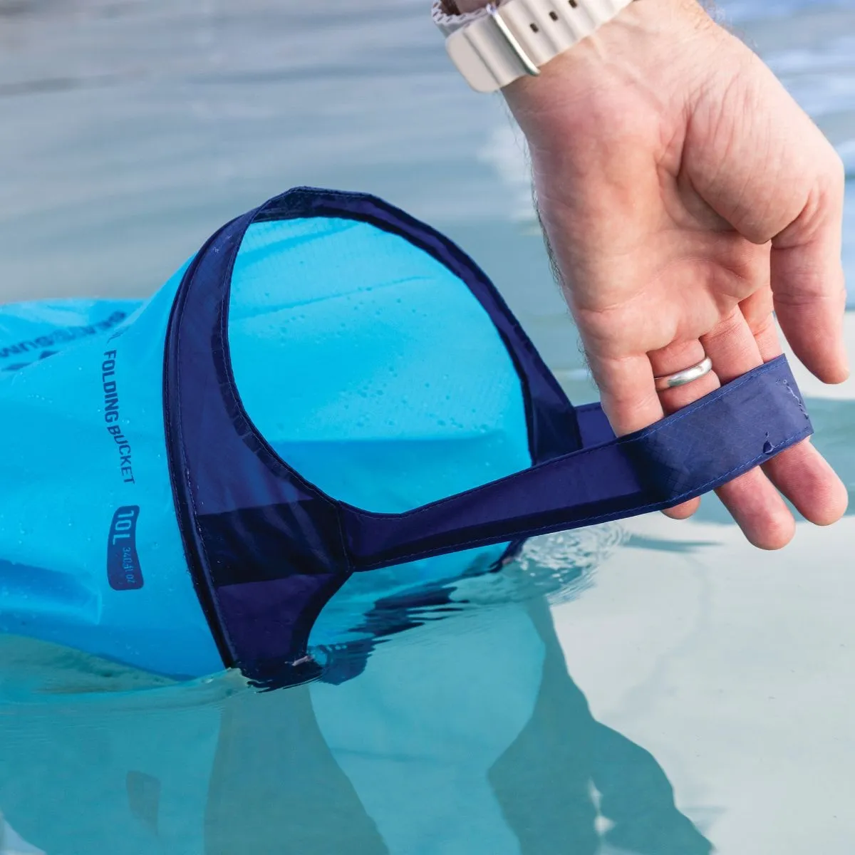 Balde plegable Sea to Summit Ultra-Sil Folding Bucket 10 Lts