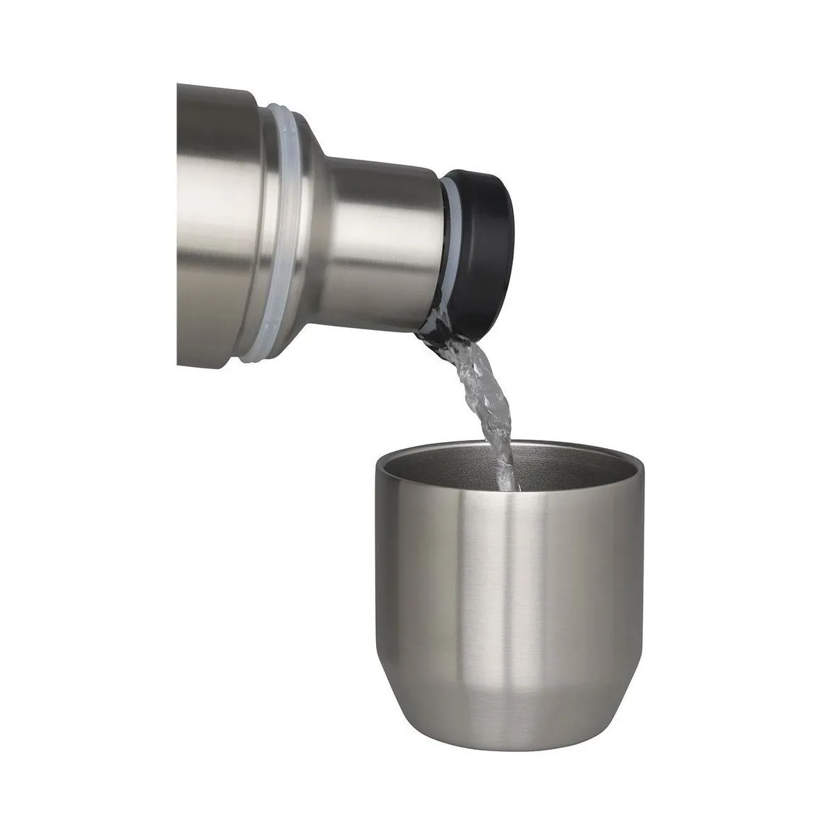 Termo Matero Sea to Summit 360 Flask con Tapa para Verter Acero Inox 750cc