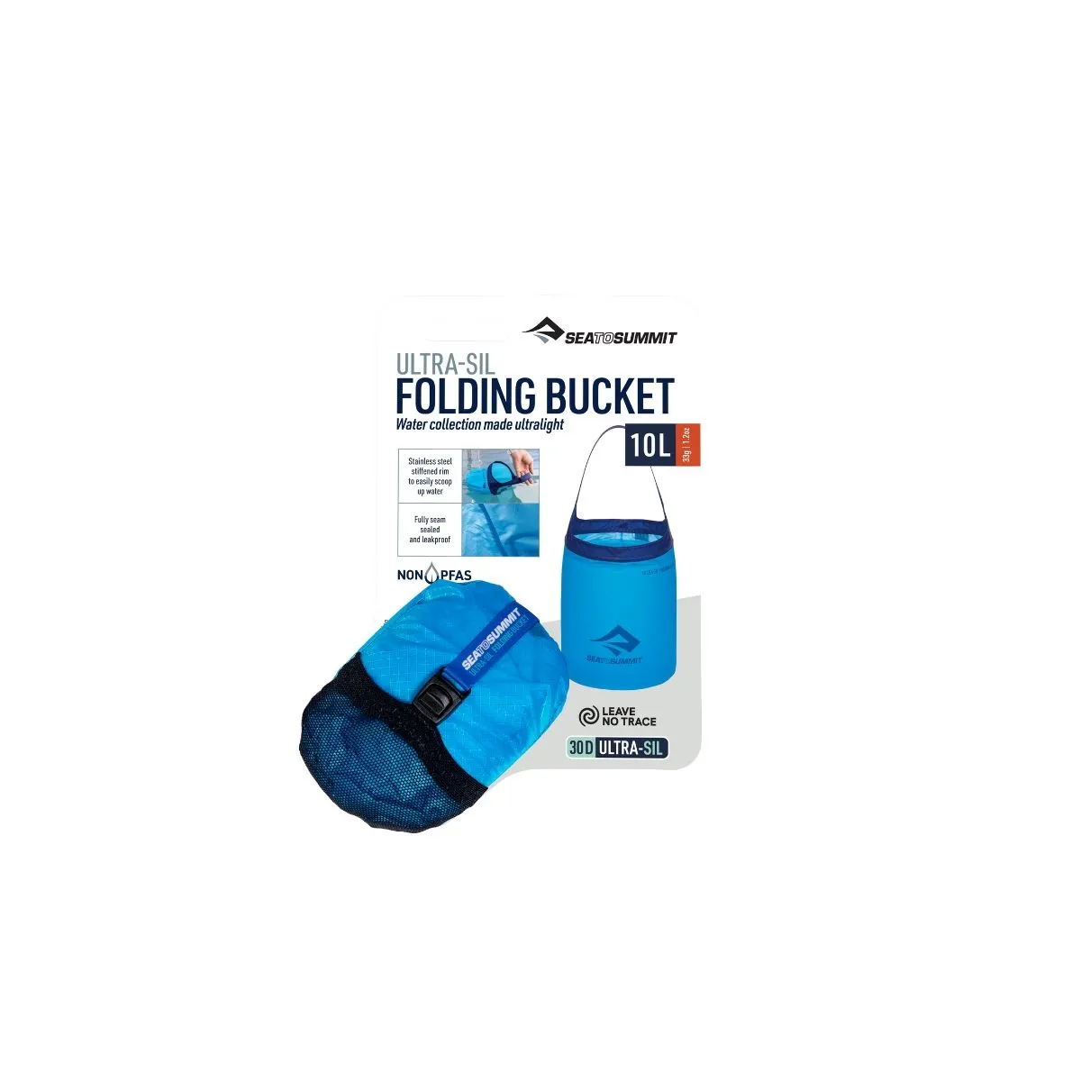 Balde plegable Sea to Summit Ultra-Sil Folding Bucket 10 Lts