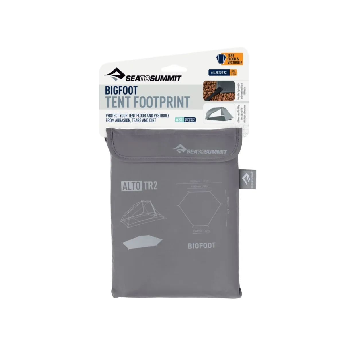 Base Carpa Impermeable Sea to Summit Alto TR2 Footprint Bigfoot