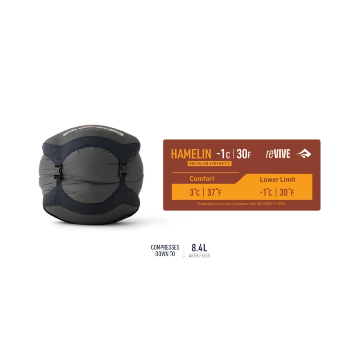 Bolsa de dormir Sea To Summit Hamelin -1C Regular Confort 3°C