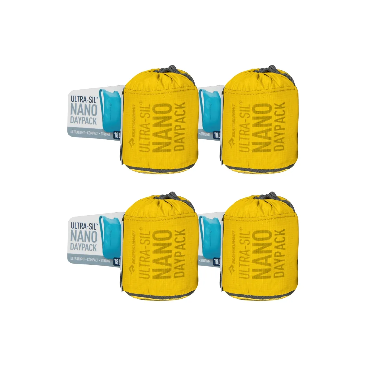 Pack de 4 Mochilas Sea To Summit Ultra-Sil Nano DayPack 18L