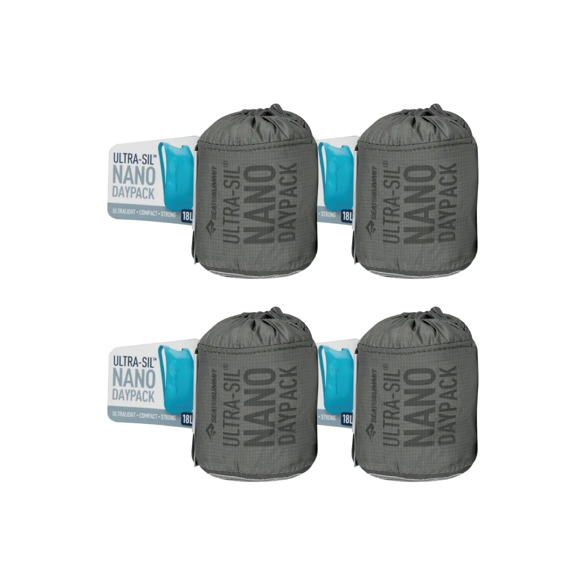Pack de 4 Mochilas Sea To Summit Ultra-Sil Nano DayPack 18L