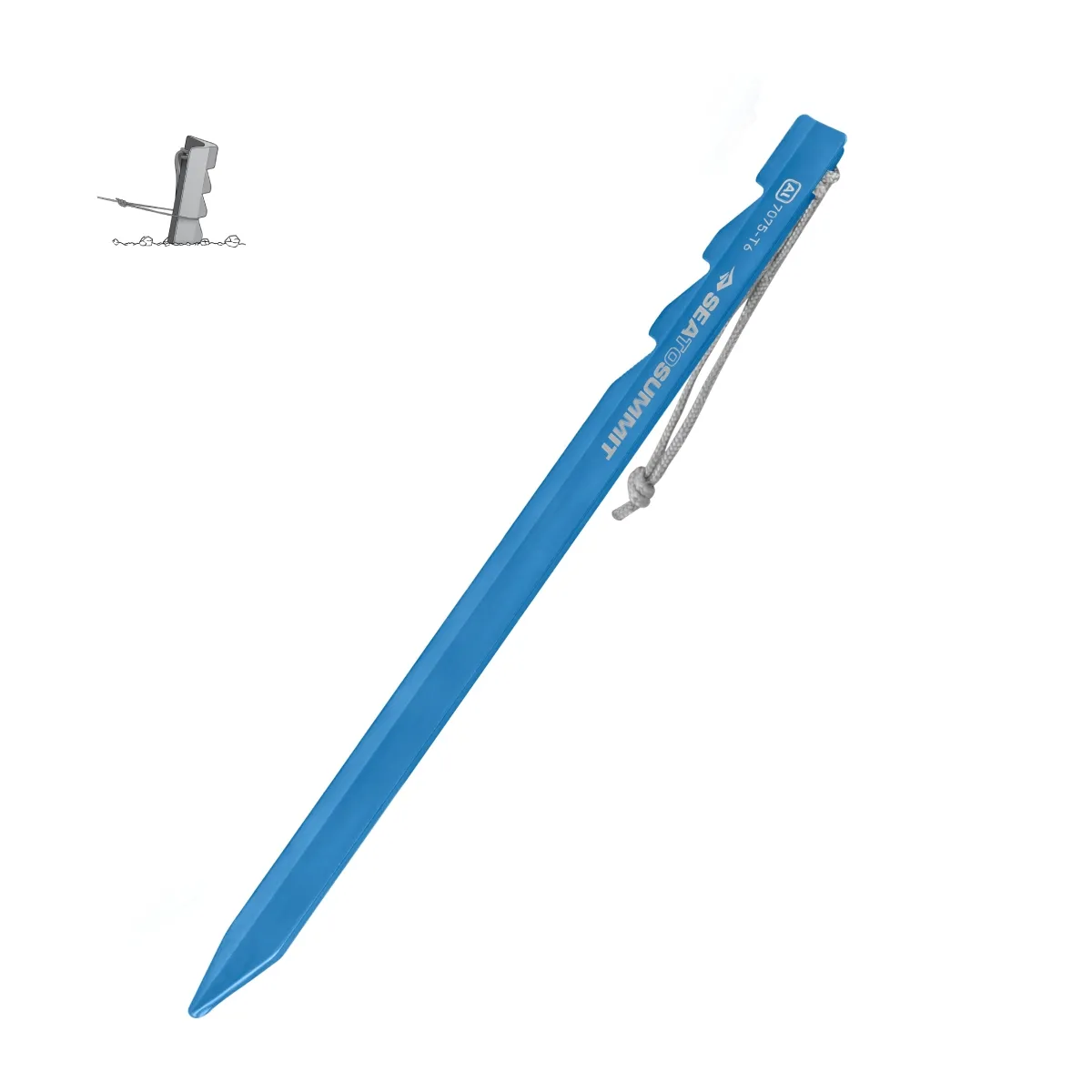 Pack 6 Estacas Sea To Summit Ground Control de 20cm