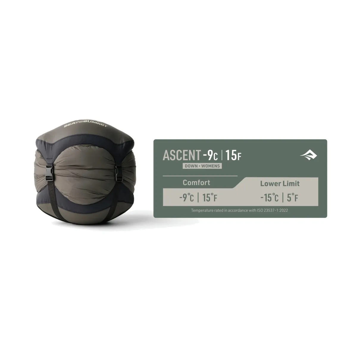 Bolsa de Dormir Sea To Summit Ascent -9C Womens Regular Confort -9°C