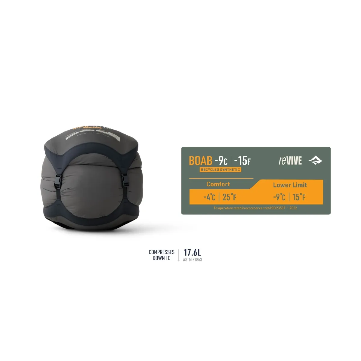 Bolsa de dormir Sea To Summit Boab -9C Regular Wide Confort -4°C