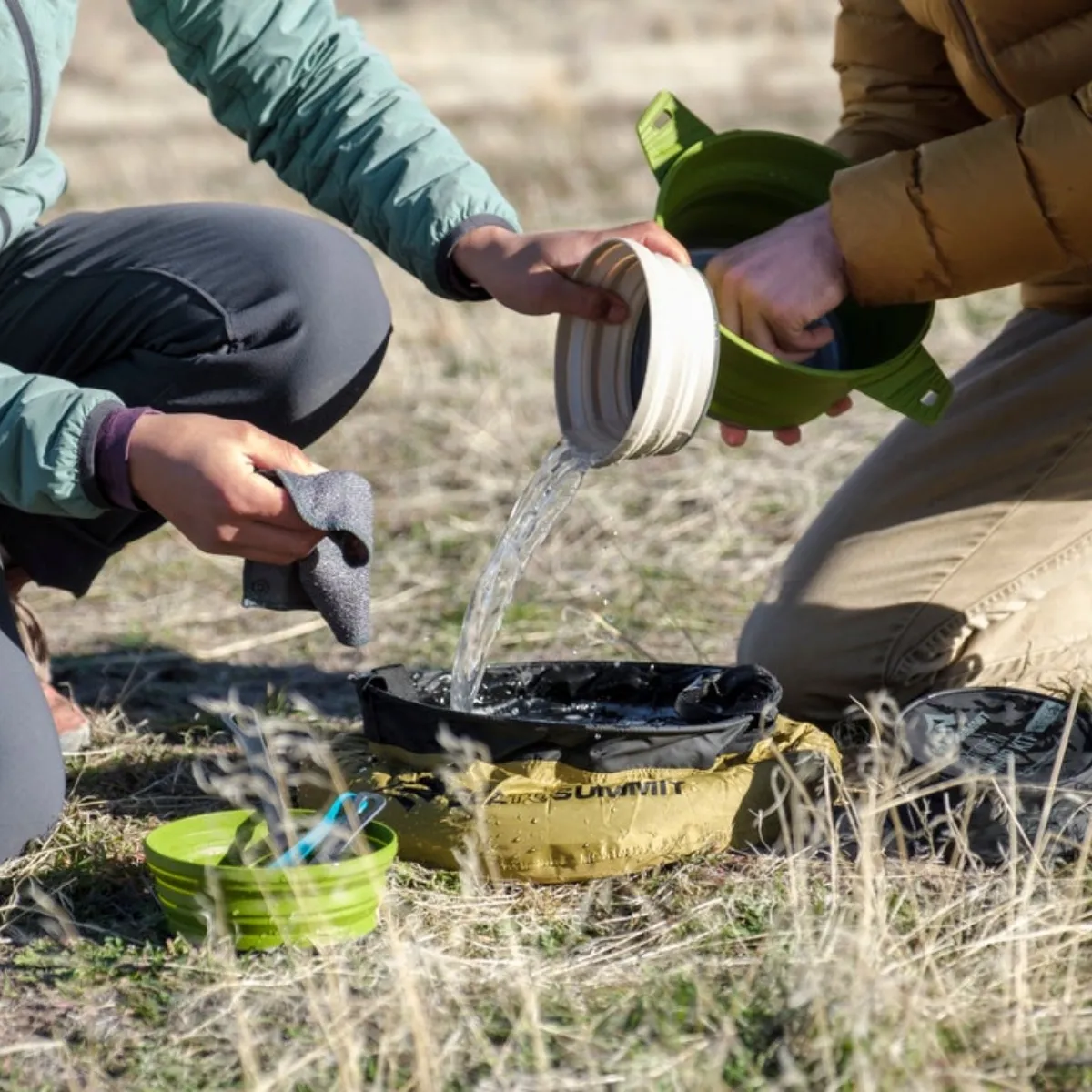 Kit de Limpieza Sea to Summit Camp Kitchen Clean Up 6 Piezas