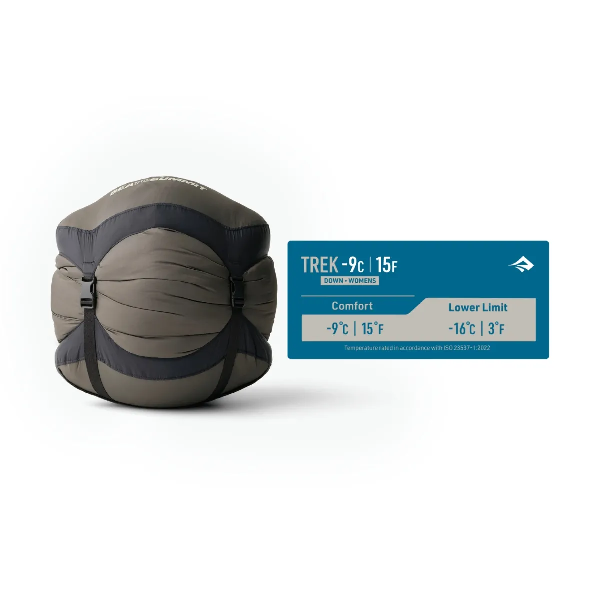 Bolsa de Dormir Sea To Summit Trek -16C Womens Long Confort -9°C