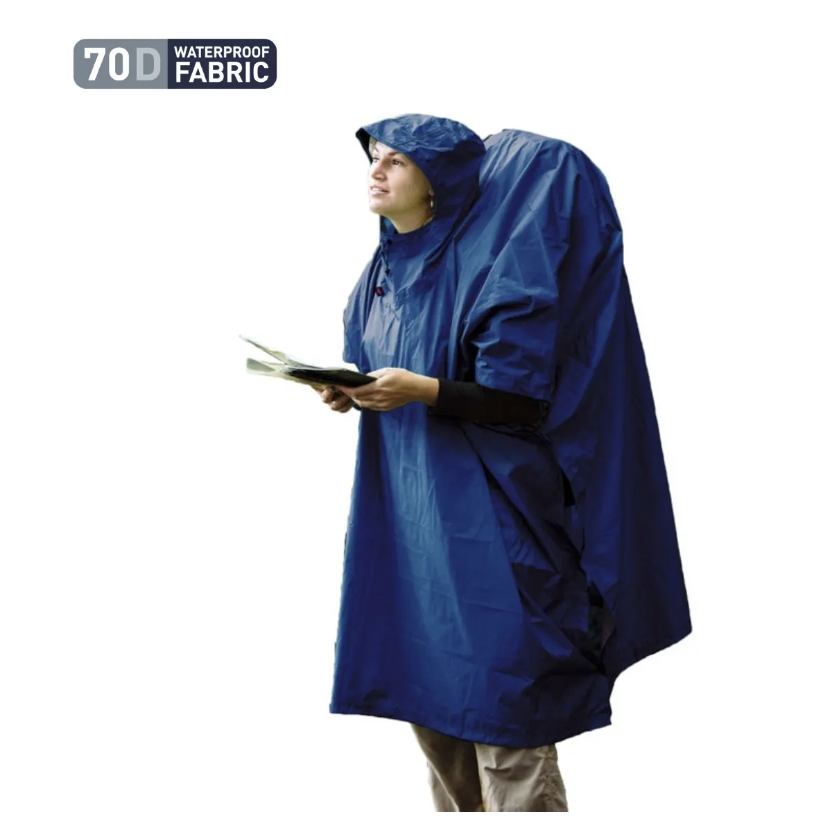 Piloto Sea To Summit Poncho Naylon 70D Impermeable 2 en 1