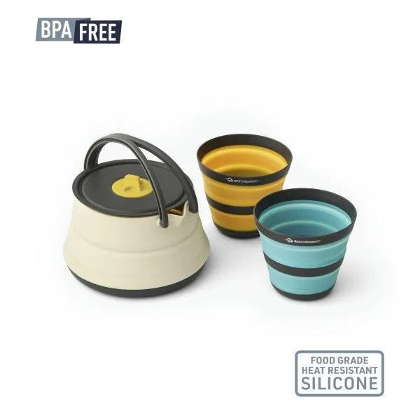 Set Camping Sea To Summit  Frontier Plegable Ultraliviano 3 Piezas