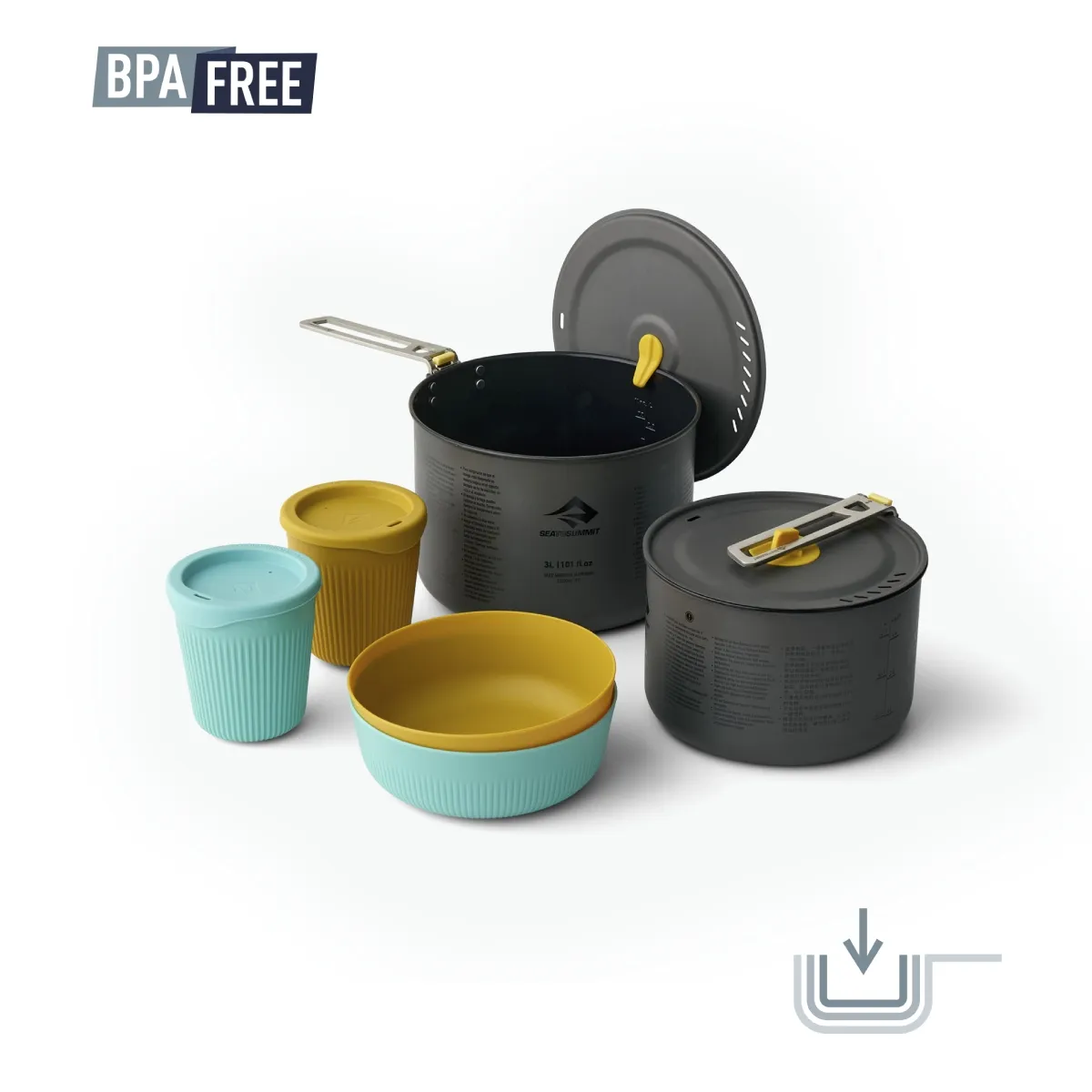 Set Camping Sea To Summit Frontier Ultraliviano  6 Piezas