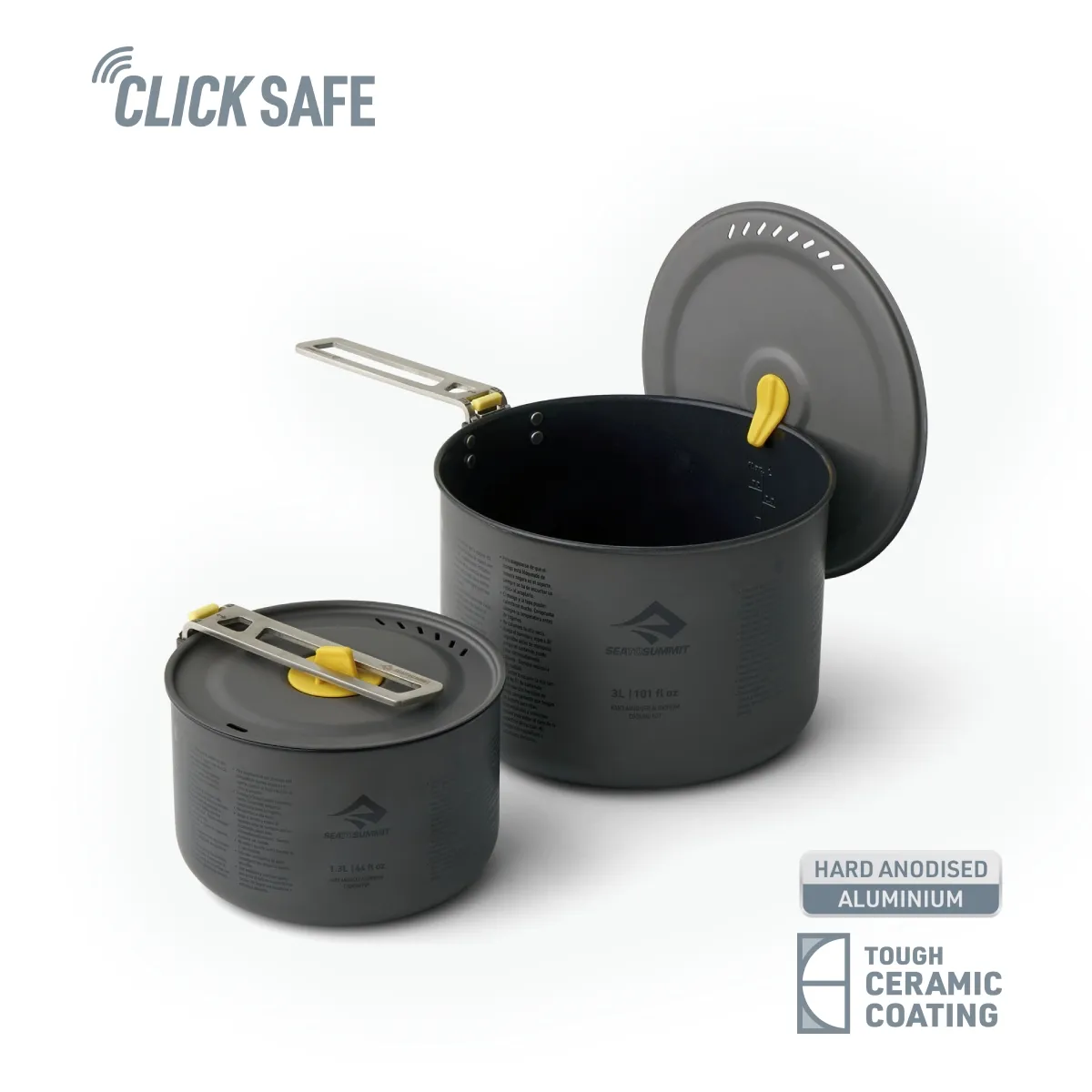 Set Marmitas Sea to Summit Frontier Ultralivianas 2 Piezas