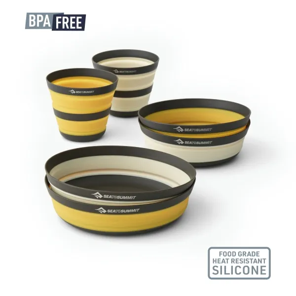 Set Vajilla Sea To Summit Frontier Plegable 6 Piezas