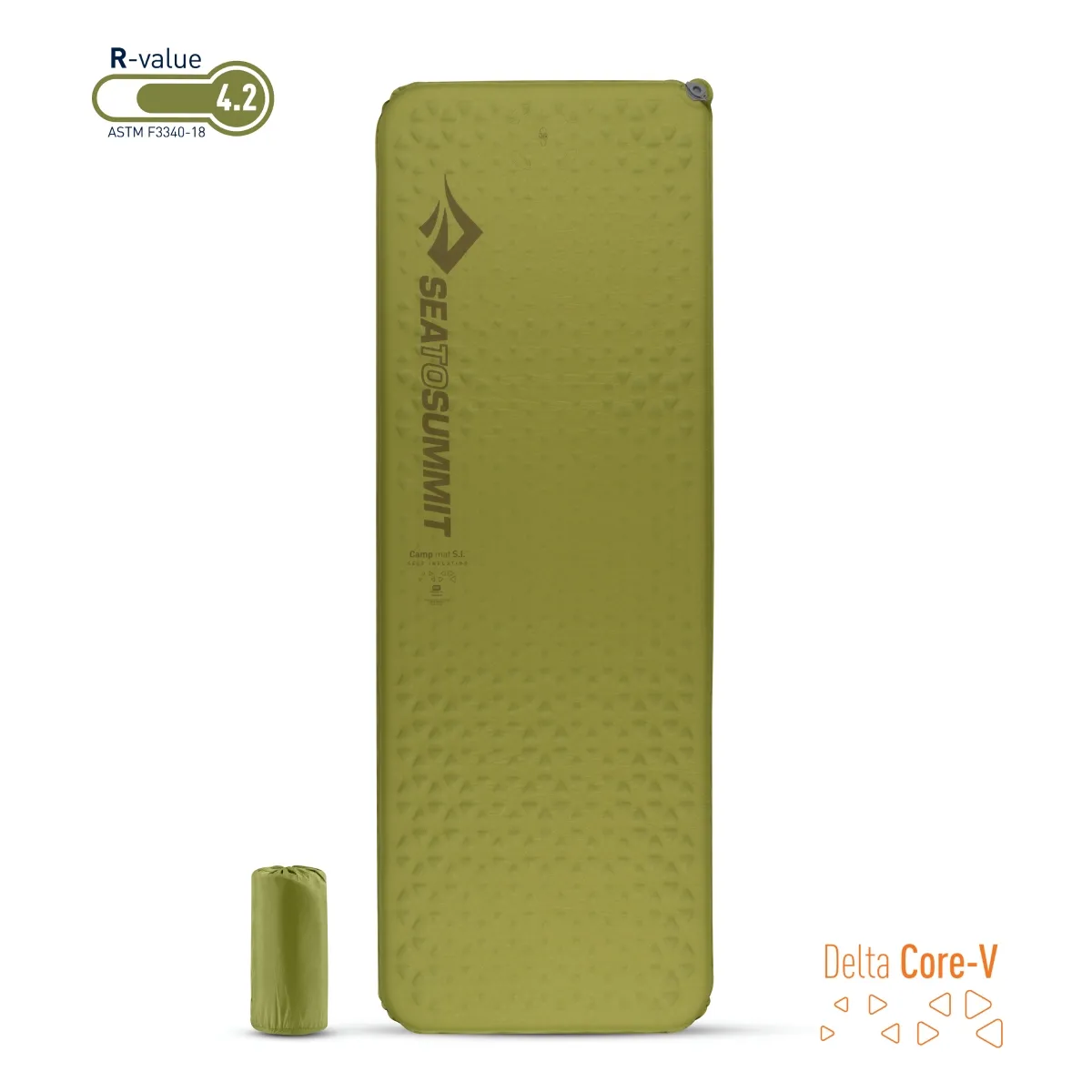 Aislante Autoinflable Sea To Summit Camp Mat Rectangular Regular