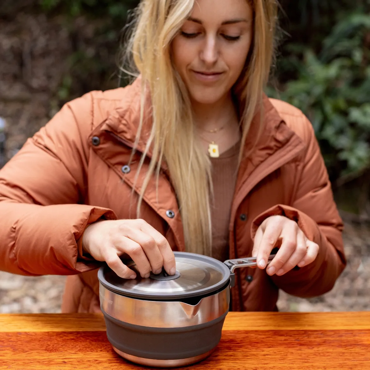 Marmita Sea to Summit Detour Plegable Acero Inox 1.8 L