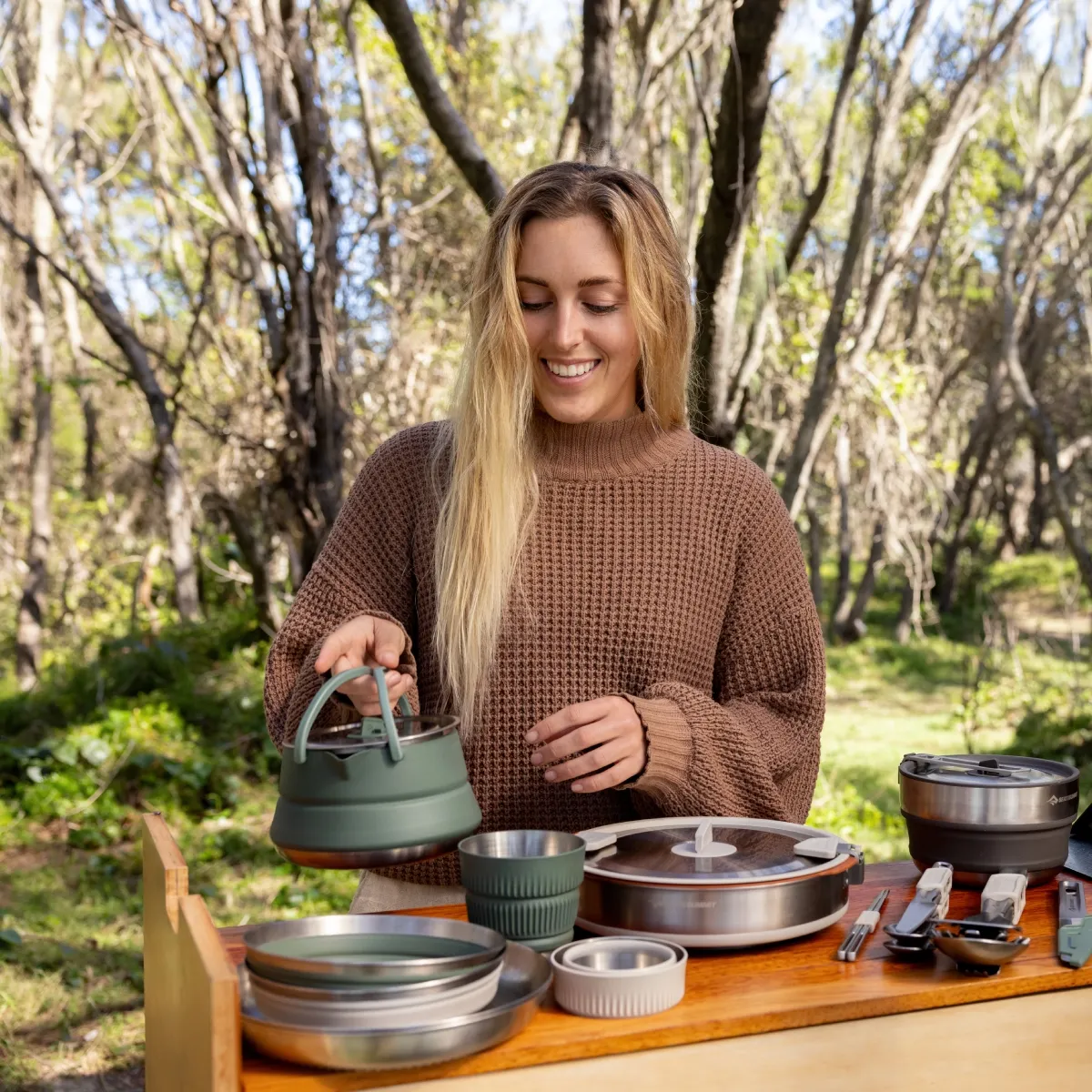 Pava Sea to Summit Detour Plegable Acero Inox 1.6L