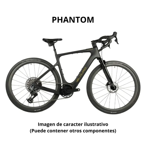 Bicicleta Velduro Phantom Armada Black Talle M