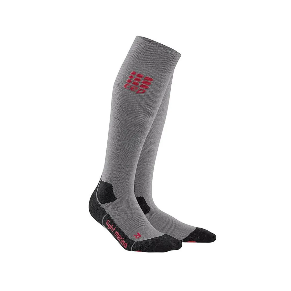 Medias de Compresión CEP Outdoor Light Merino 3/4 Mens