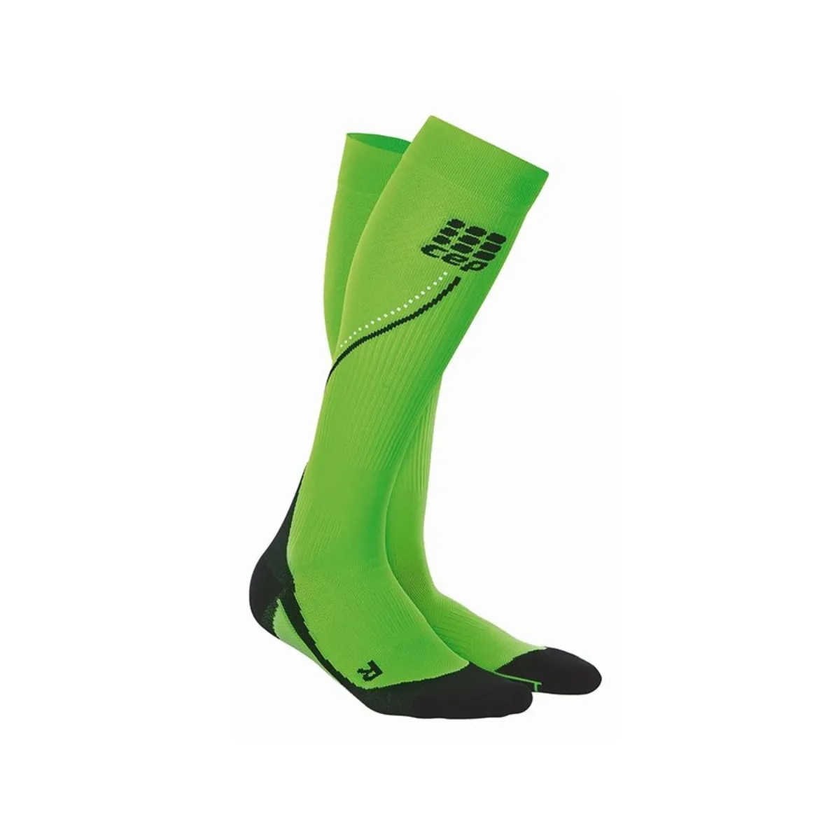 Medias de Compresión CEP Progressive 2.0 Run 3/4 Mens