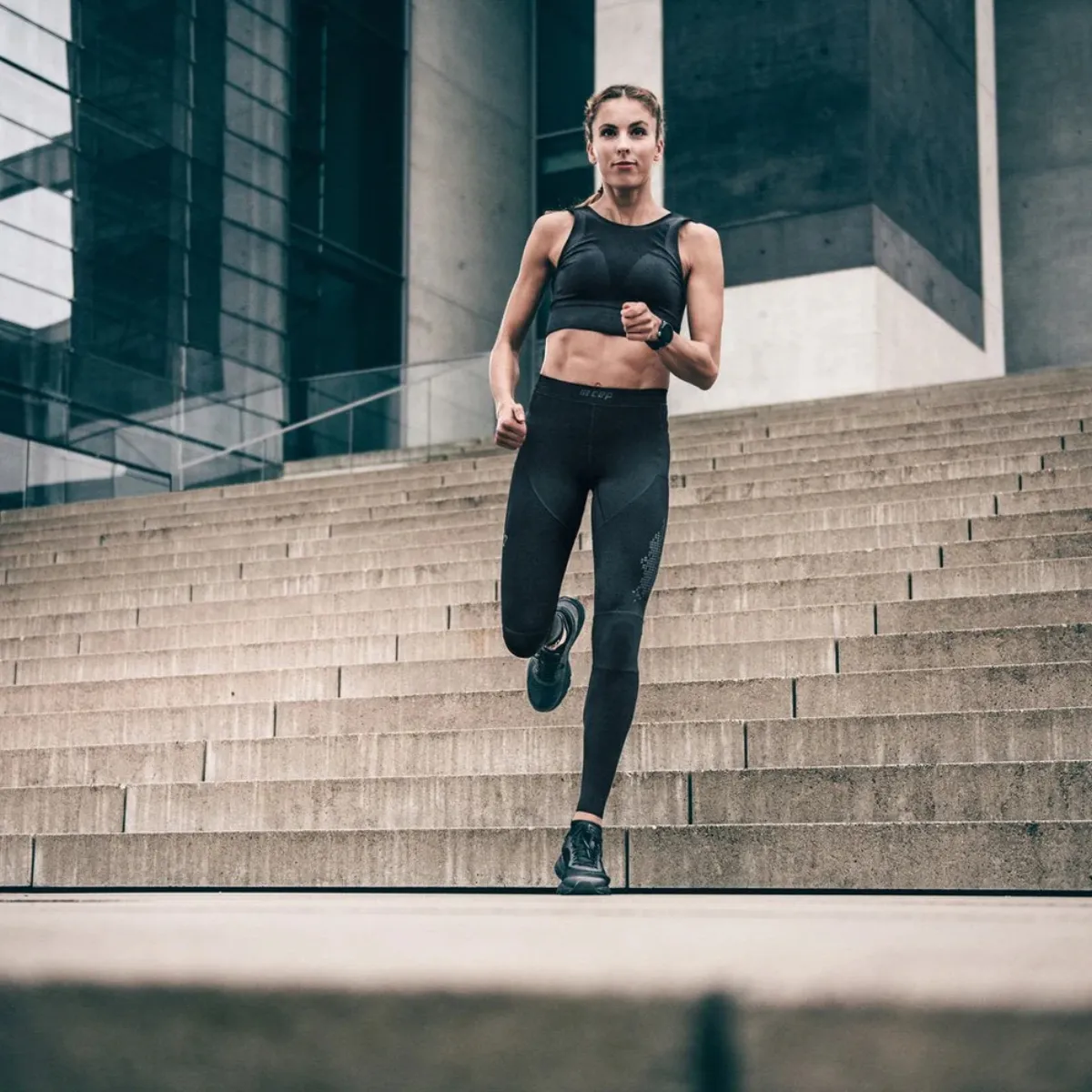 Medias de Compresión CEP Dynamic No Show Invisibles Mens